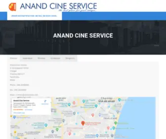 Anandcine.com(Anand Cine Service) Screenshot