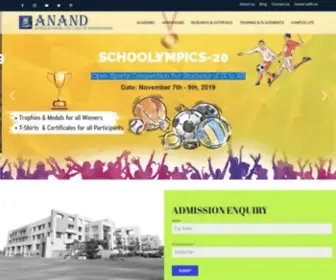 Anandice.ac.in(Top B.Tech College) Screenshot