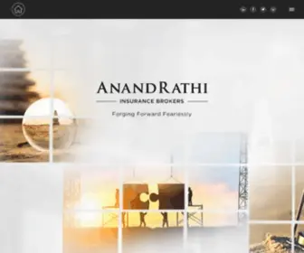 Anandrathiinsurance.com(Anandrathiinsurance) Screenshot