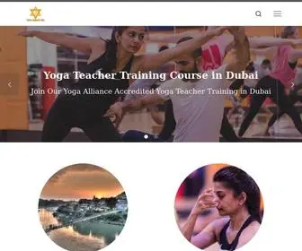 Anandshekhar.com(Yoga Teacher Training in Rishikesh India) Screenshot