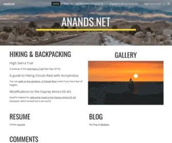 Anands.net(Anands) Screenshot