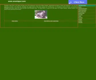 Anantapur.com(Birth Place of Sri Satya Sai Baba) Screenshot