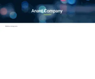 Anantco.io(Anantco) Screenshot