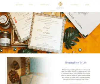 Anantmaya.com(Luxury Wedding Invitations) Screenshot