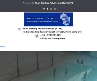 Anantrading.com(Anan Trading Pvt Ltd) Screenshot