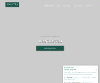 Anantrathai.com(Anantra Thai) Screenshot