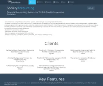 Anantsolutions.com(Society Accounting) Screenshot