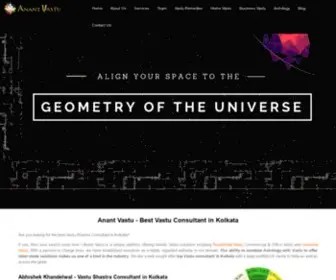 Anantvastu.com(Best Vastu Consultant in Kolkata) Screenshot
