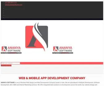 Ananyasoftware.com(WordPress) Screenshot