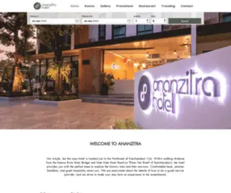 Ananzitrahotel.com(Kanchanaburi Hotel) Screenshot