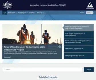 Anao.gov.au(Australian National Audit Office) Screenshot