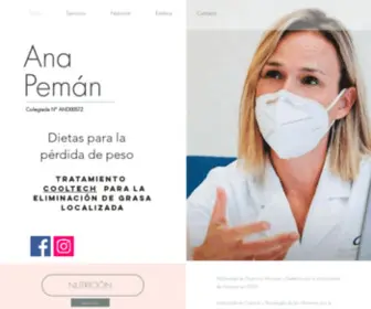 Anapemannutricion.com(Inicio) Screenshot