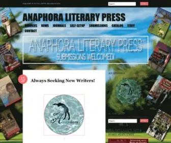 Anaphoraliterary.com(Anaphora Literary Press) Screenshot