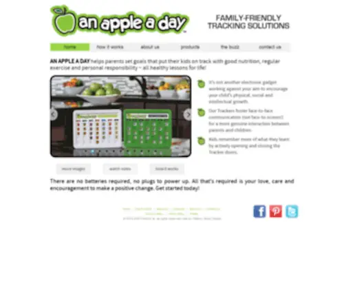 Anappleaday.com(AN APPLE A DAY) Screenshot