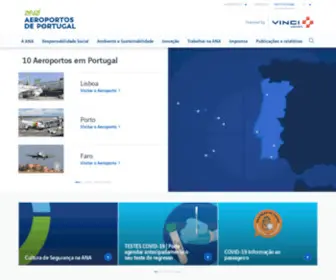 Ana.pt(Aeroportos de Portugal) Screenshot