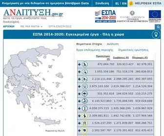 Anaptyxi.gov.gr(ΑΡΧΙΚΗ) Screenshot