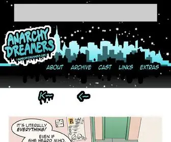 Anarchydreamers.com(Anarchy Dreamers) Screenshot