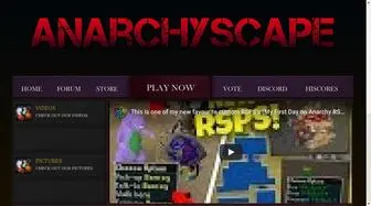 Anarchyscape.net(Anarchy RSPS) Screenshot