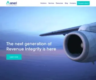 Anari.com(We are a UK based company) Screenshot