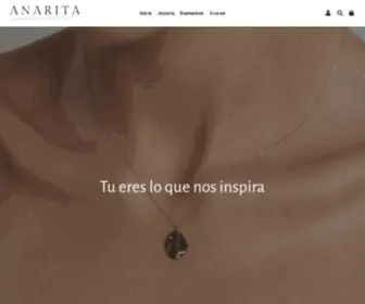 Anaritajoyeria.com(Ana Rita Joyería) Screenshot