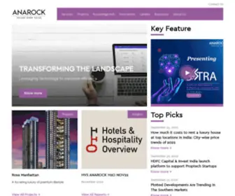 Anarock.com(ANAROCK Property Consultants) Screenshot