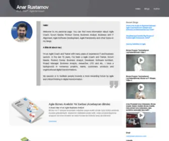 Anarrustamov.com(Anar Rustamov) Screenshot