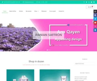 Anasaffron.com(Ana Qayen) Screenshot