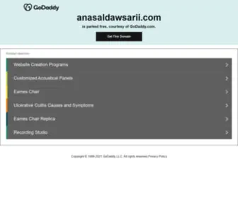 Anasaldawsarii.com(Creative Designer) Screenshot