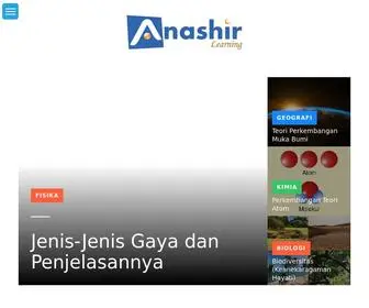 Anashir.com(Anashir Learning) Screenshot