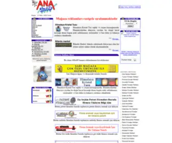 Anashop.com(Online Alışveriş Siteleri E) Screenshot