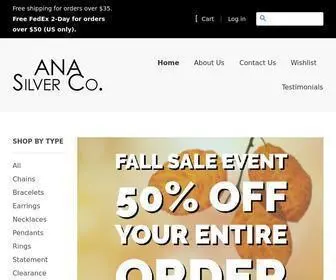 Anasilverco.com(Artisan Labradorite) Screenshot