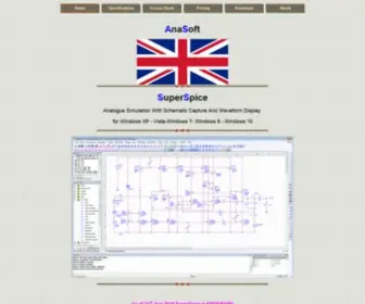 Anasoft.co.uk(Analog Simulation) Screenshot