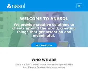 Anasol.in(Team Of Experts With Multiple Technologies) Screenshot