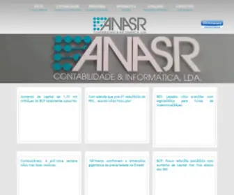 Anasr.com(Contabilidade & Informática) Screenshot