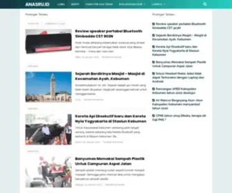 Anasru.id(Blog adalah media sharing berbagai fenomena) Screenshot