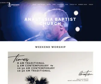 Anastasiabaptist.org(Anastasia Baptist Church) Screenshot