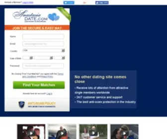 Anastasiadate.us(Worldwide Premium Quality Dating Service) Screenshot