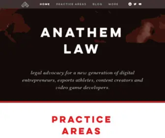 Anathemlaw.com(Anathemlaw) Screenshot