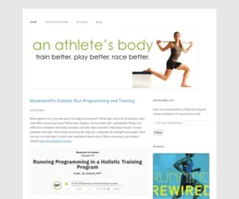 Anathletesbody.com(Jay Dicharry's Website) Screenshot