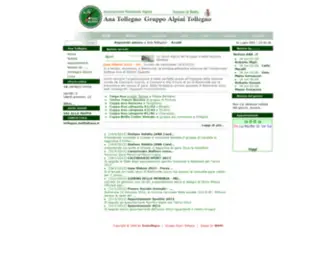 Anatollegno.it(Gruppo Alpini Tollegno) Screenshot