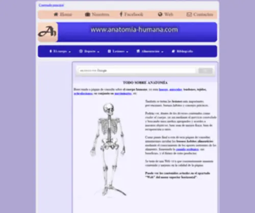 Anatomia-Humana.com(Anatomia Humana) Screenshot
