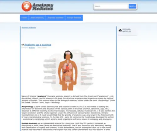Anatomy-Medicine.com(Anatomy Medicine) Screenshot