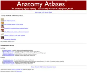 Anatomyatlases.org(Anatomy Atlases) Screenshot