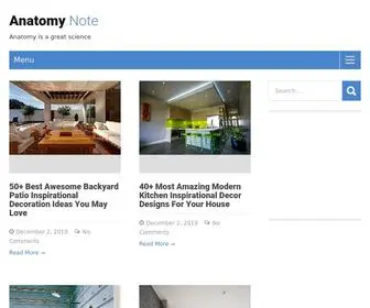 Anatomynote.com(Anatomy Note) Screenshot