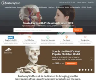 Anatomystuff.co.uk(Anatomy Models) Screenshot
