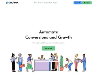 Anatrax.com(Automate your Conversions) Screenshot