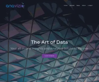 Anavizio.com(Analytics and technology consultancy for communications and marketing) Screenshot