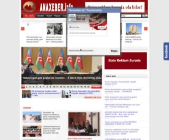Anaxeber.info(Xəbər) Screenshot