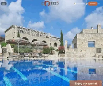 Anaxo-Resort.gr(Hotel mani) Screenshot