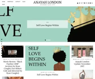 Anayahlondon.com(Afrohemian) Screenshot